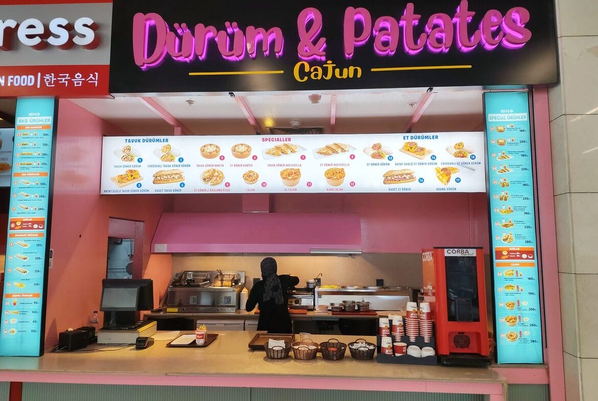 Ankara YHT Garı Devren Kiralık Dükkan – Sapung & Dürüm Patates