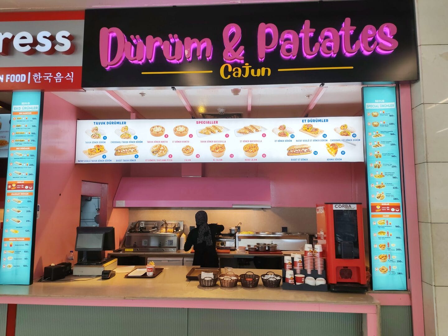 dürüm Ankara YHT Garı Devren Kiralık Dükkan – Sapung & Dürüm Patates