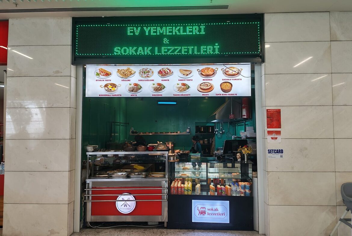 Ankara ATG AVM YHT Garı Devren Restoran