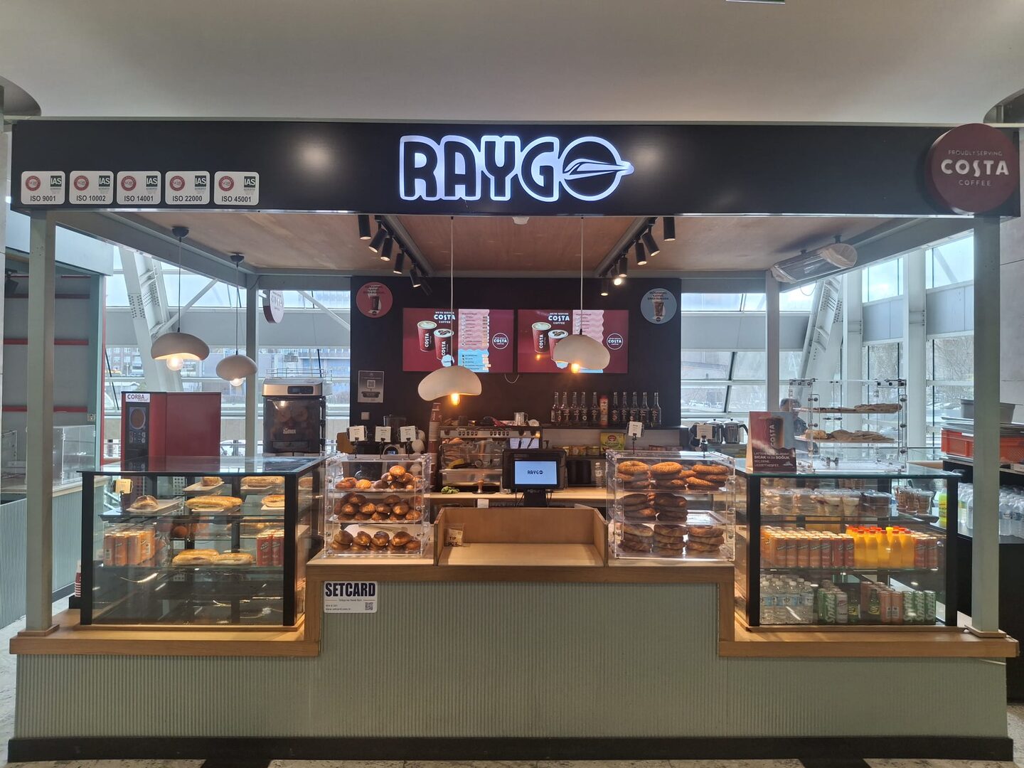 kiosk 2 Ankara YHT Garı Devren Kiralık Kafe – Peron Katı Kiosk Fırsatı
