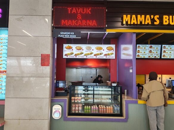 Ankara YHT Garı Devren Restoran – Tavuk & Makarna Konsepti